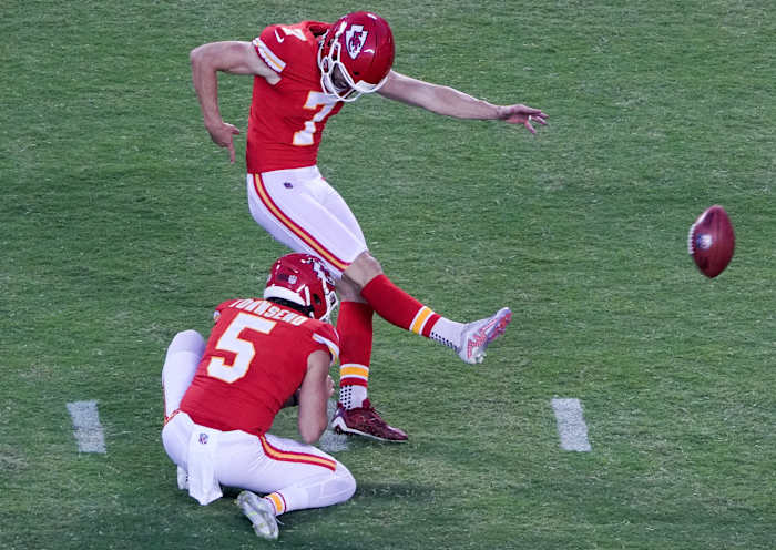 Kansas City Chiefs Kicker Harrison Butker